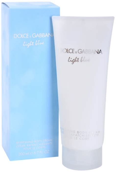 creme pour le corps dolce gabbana light blue|macy's Dolce & Gabbana cream.